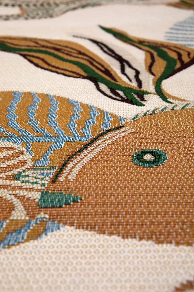 Tapis - Tapis Dori outdoor Papaye 160 x 230 - MAISON VIVARAISE - SDE VIVARAISE WINKLER