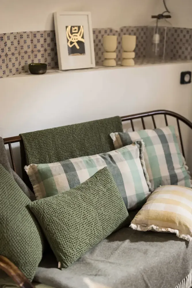 Coussins - Coussin imprimé Kate Thym 40 x 65 - MAISON VIVARAISE - SDE VIVARAISE WINKLER