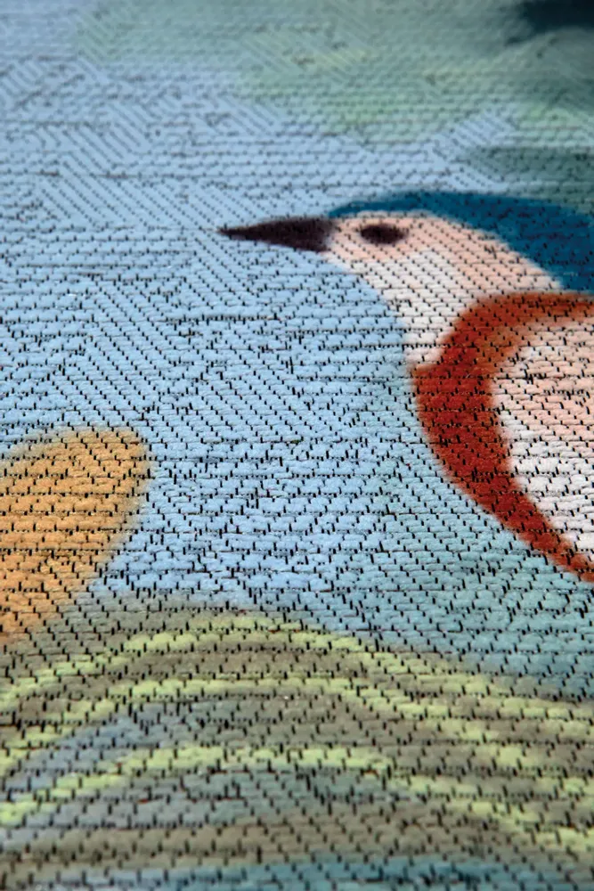 Tapis - Tapis Lola outdoor Multico Diamètre 160 cm - MAISON VIVARAISE - SDE VIVARAISE WINKLER