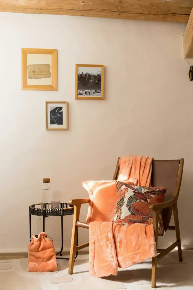 Linge de lit - Bouillotte Tender Papaye 23 x 33 - MAISON VIVARAISE - SDE VIVARAISE WINKLER