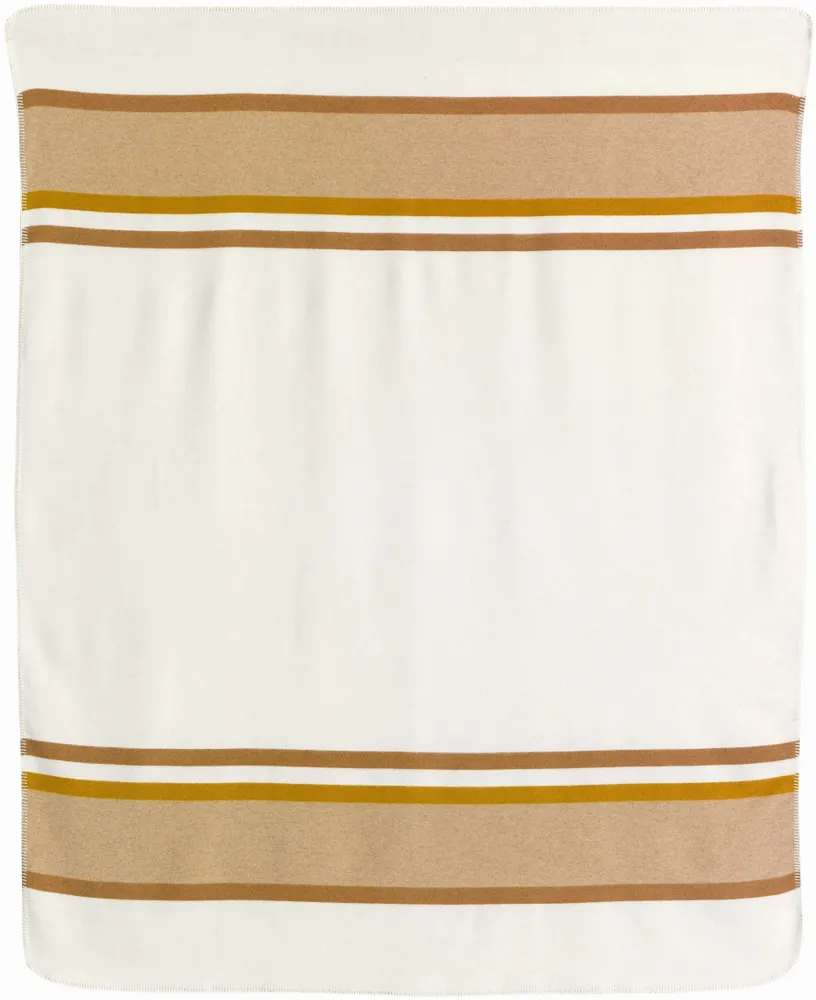 Bed linens - Gioia Recycled Jacquard Throw Ivoire 240 X 260 - MAISON VIVARAISE - SDE VIVARAISE WINKLER