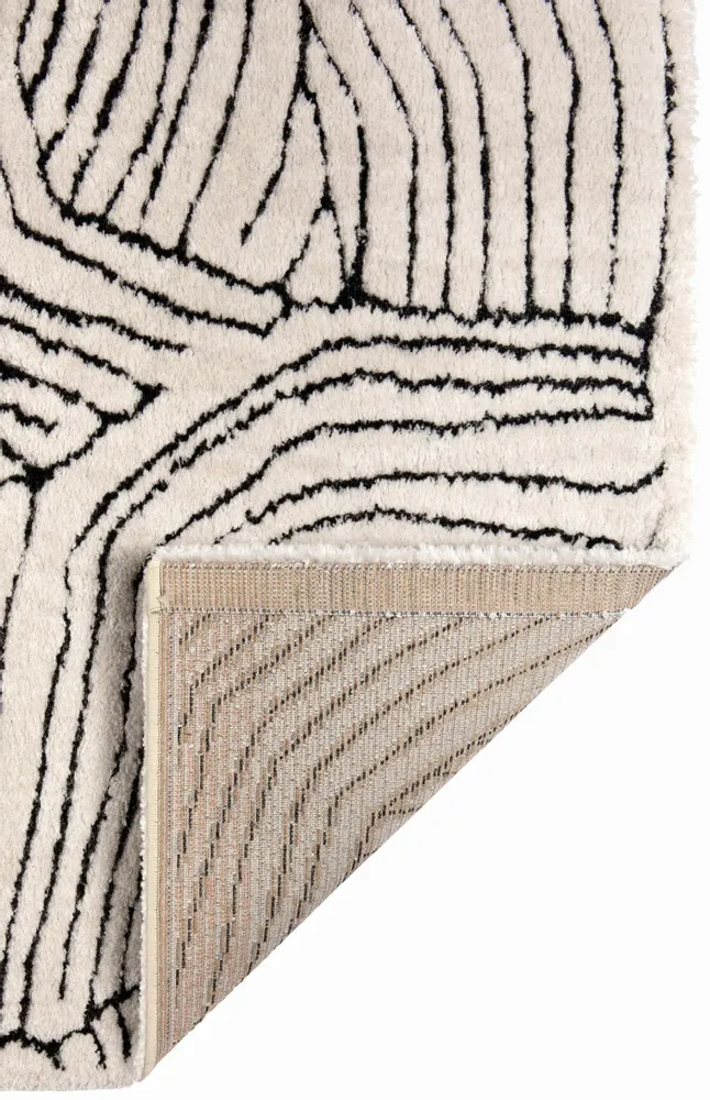 Tapis - Tapis recyclé Paulin Neige 160 x 230 x 2 - MAISON VIVARAISE - SDE VIVARAISE WINKLER