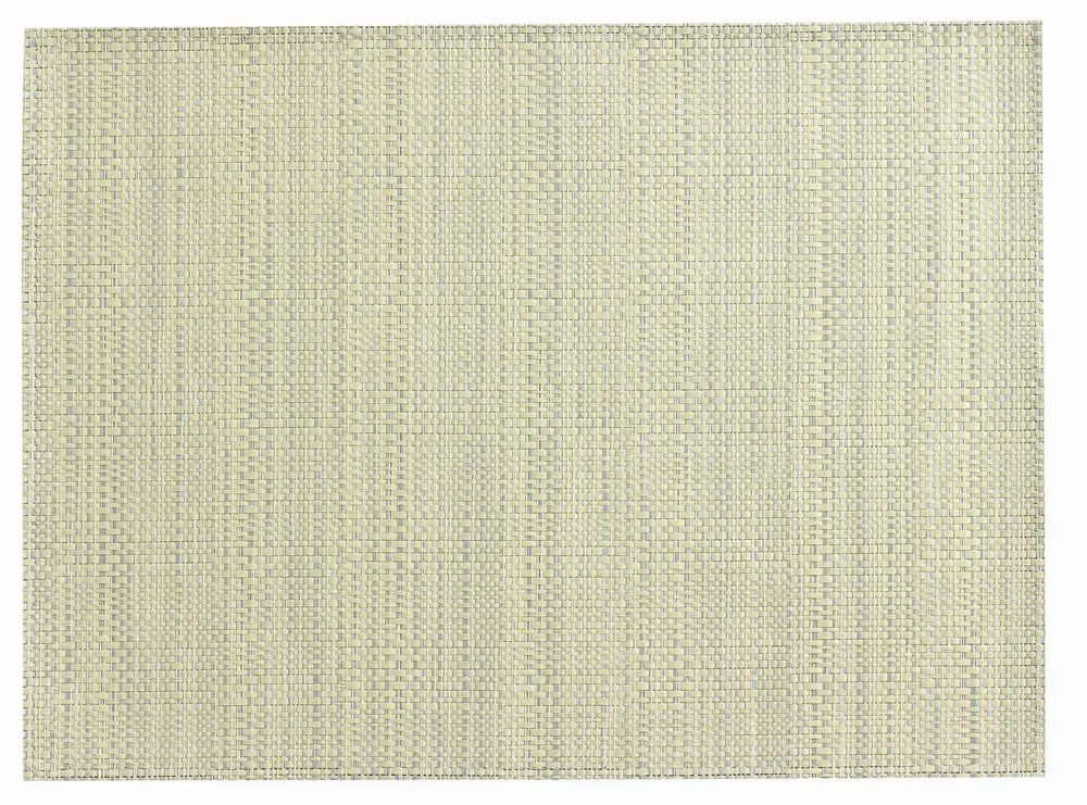 Table cloths - Woven PVC Placemat Set Canna Ivoire 33 X 45 - MAISON VIVARAISE - SDE VIVARAISE WINKLER