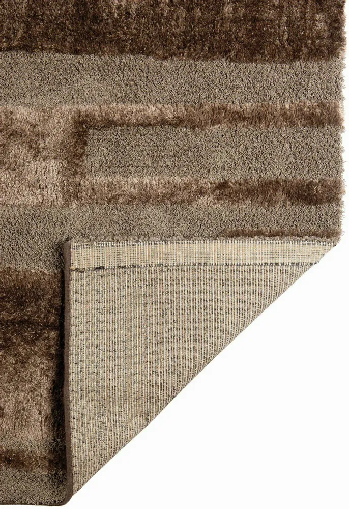 Rugs - Louka Recycled Rug Noisette 200 X 290 X 2 - MAISON VIVARAISE - SDE VIVARAISE WINKLER