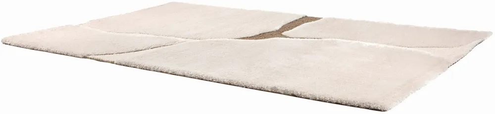 Tapis - Tapis recyclé Yan Neige 160 x 230 x 2 - MAISON VIVARAISE - SDE VIVARAISE WINKLER