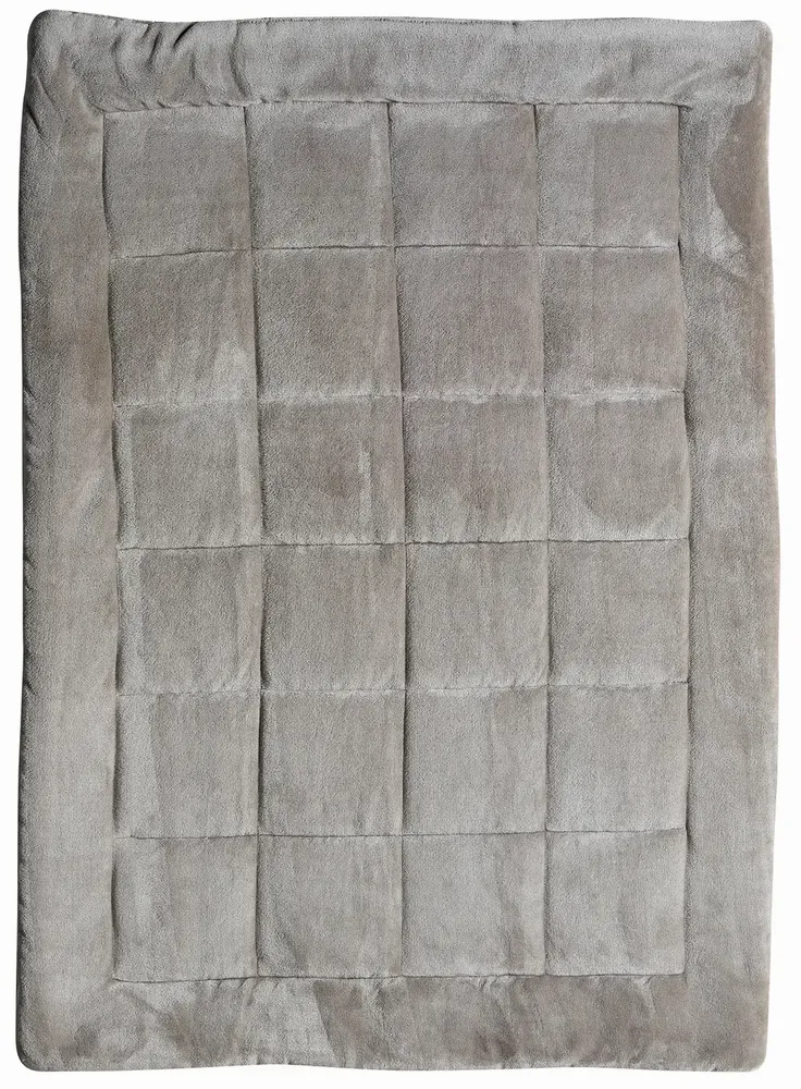 Throw blankets - Betender Throw Blanket Cendre 130 X 180 - MAISON VIVARAISE - SDE VIVARAISE WINKLER