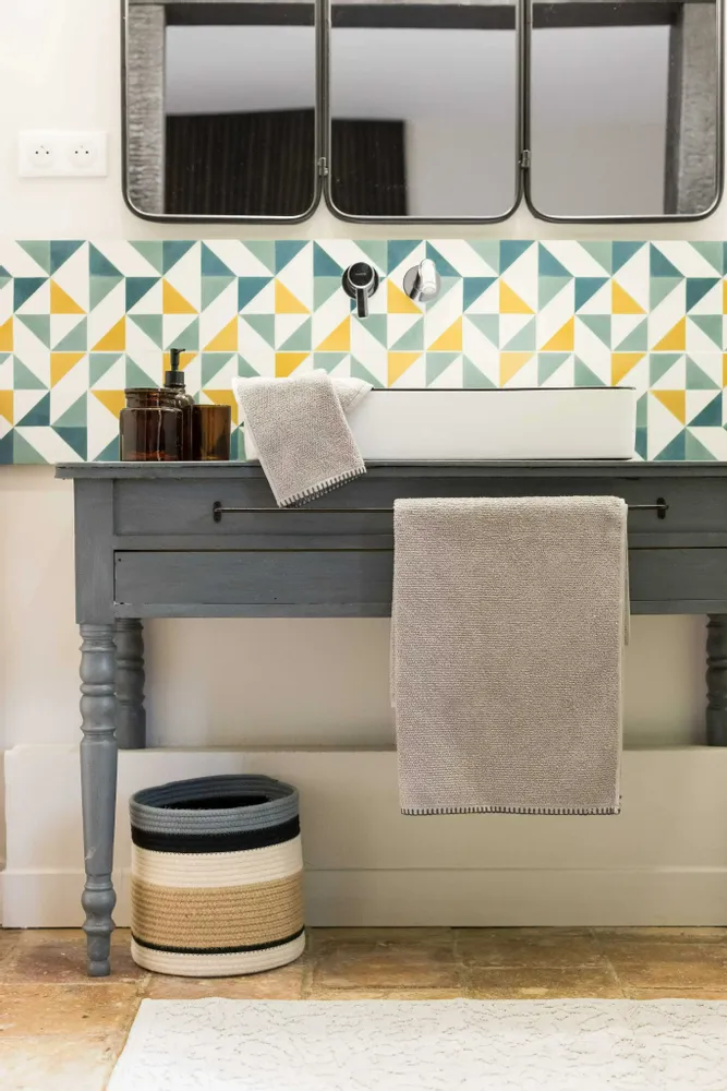 Serviettes de bain - Serviette de toilette Bora Perle 50 x 100 - MAISON VIVARAISE - SDE VIVARAISE WINKLER