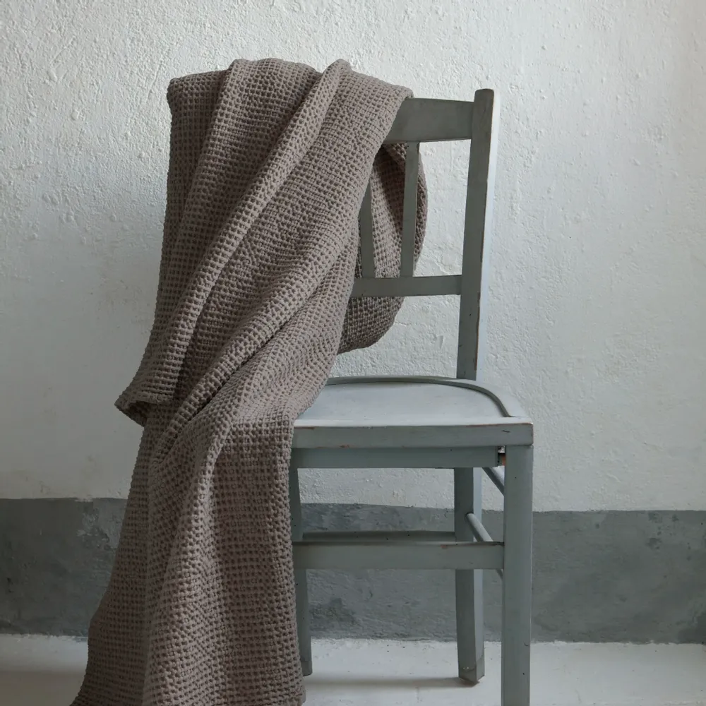 Linge de lit - Jete Maia Orage 260 x 260 - MAISON VIVARAISE - SDE VIVARAISE WINKLER