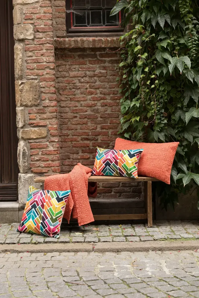 Linge de lit - Jeté Tana Marmelade 180 x 260 - MAISON VIVARAISE - SDE VIVARAISE WINKLER