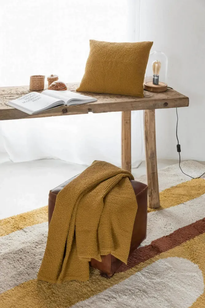 Cushions - Maia Cushion Bronze 45 X 45 - MAISON VIVARAISE - SDE VIVARAISE WINKLER