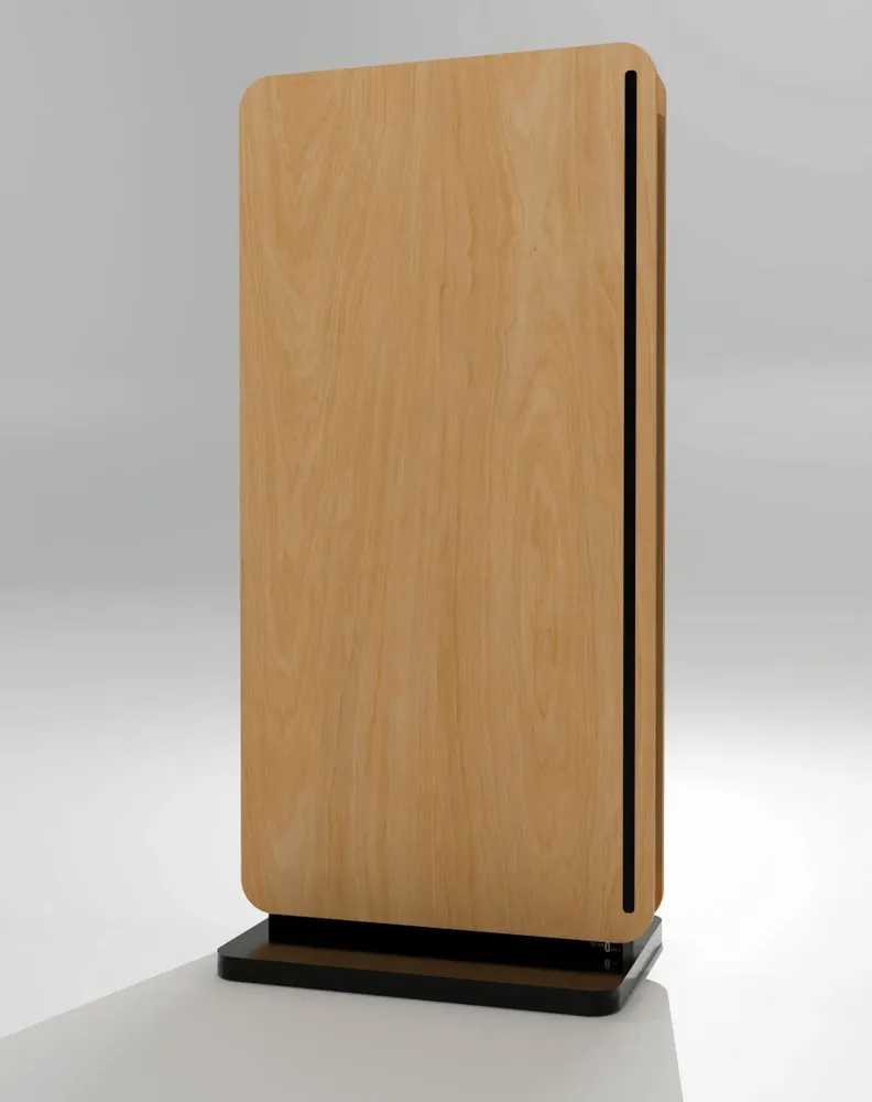 Enceintes et radios - MEUBLE SONORE : LE TOTEM - TECHNO-SOUND