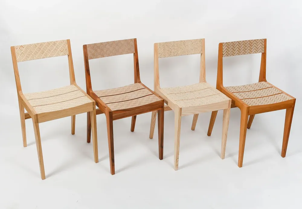 Chairs - "Rochefort" chairs - ATELIER GU EBENISTERIE