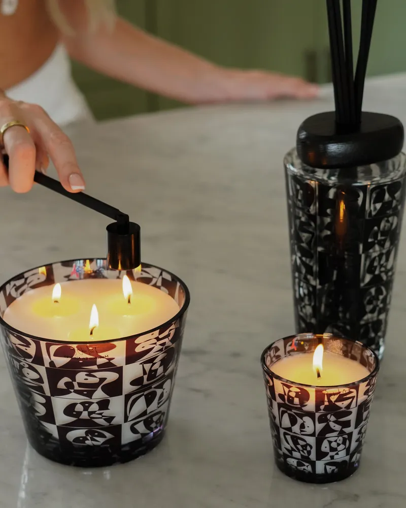 Bougies - Bougie luxe MOSAICO EN AJEDREZ - 3300g | ARTITUDE HOME - ARTITUDE HOME