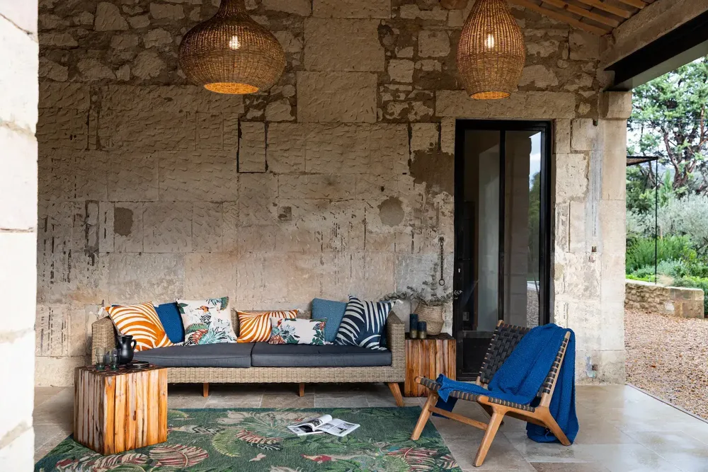 Throw blankets - Tana Throw Blanket Touareg 140 X 200 - MAISON VIVARAISE - SDE VIVARAISE WINKLER