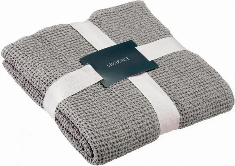 Linge de lit - Jeté Maia Pétale 180 x 260 - MAISON VIVARAISE - SDE VIVARAISE WINKLER