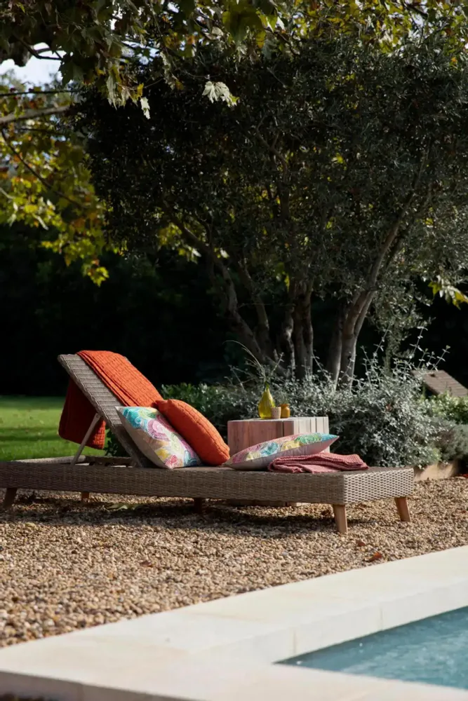 Throw blankets - Swami Throw Blanket Rooibos 130 X 200 - MAISON VIVARAISE - SDE VIVARAISE WINKLER