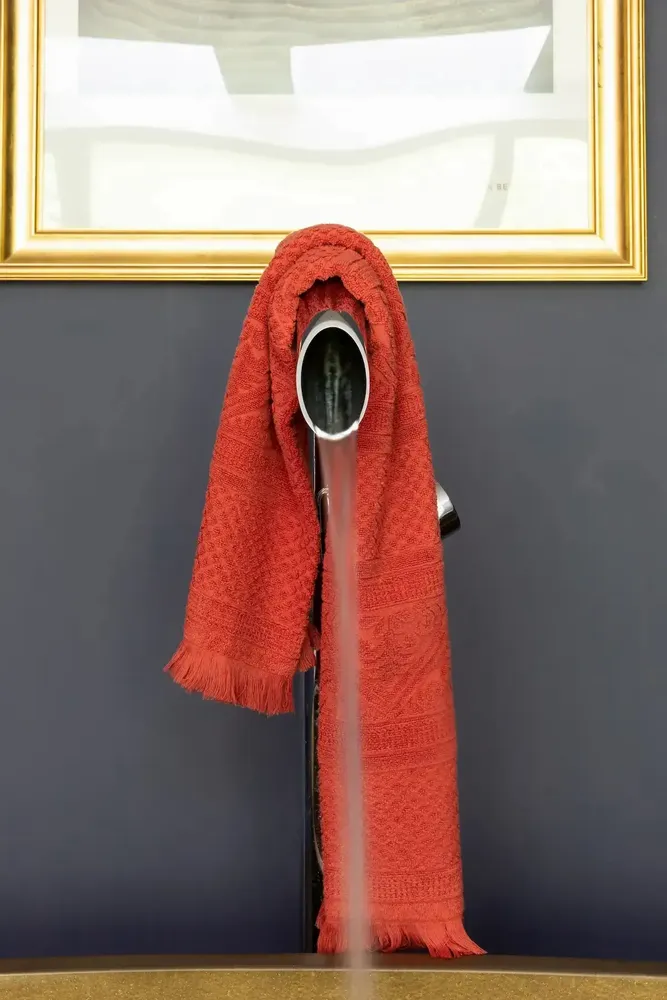 Bath towels - Zoé Bath Towel Brique 70 X 140 - MAISON VIVARAISE - SDE VIVARAISE WINKLER