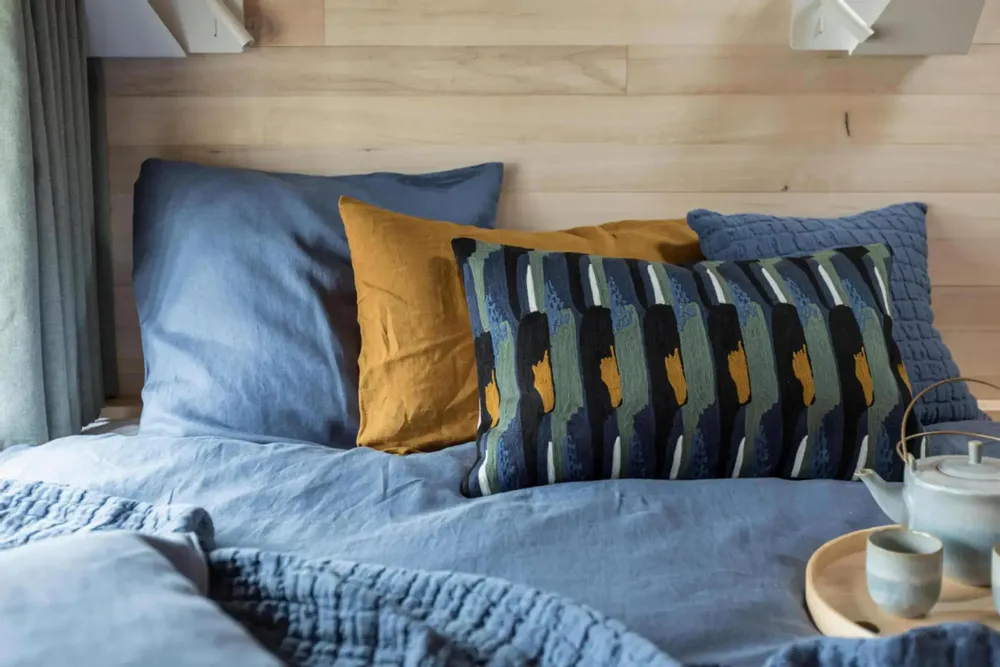 Bed linens - Zeff Flat Sheet Tempête 240 X 300 - MAISON VIVARAISE - SDE VIVARAISE WINKLER