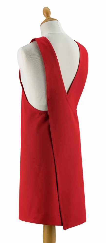 Tabliers de cuisine - Tablier de cuisine Gen Rouge Recyclé 120 x 85 - MAISON VIVARAISE - SDE VIVARAISE WINKLER