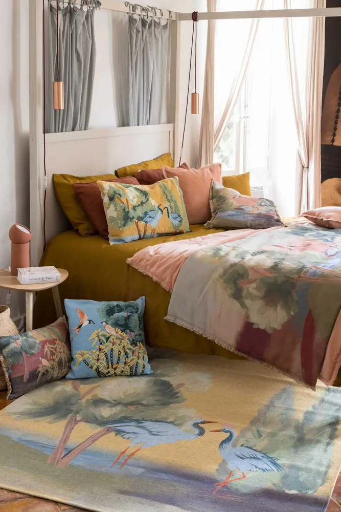 Bed linens - Zeff Duvet Cover Bronze 260 X 240 - MAISON VIVARAISE - SDE VIVARAISE WINKLER