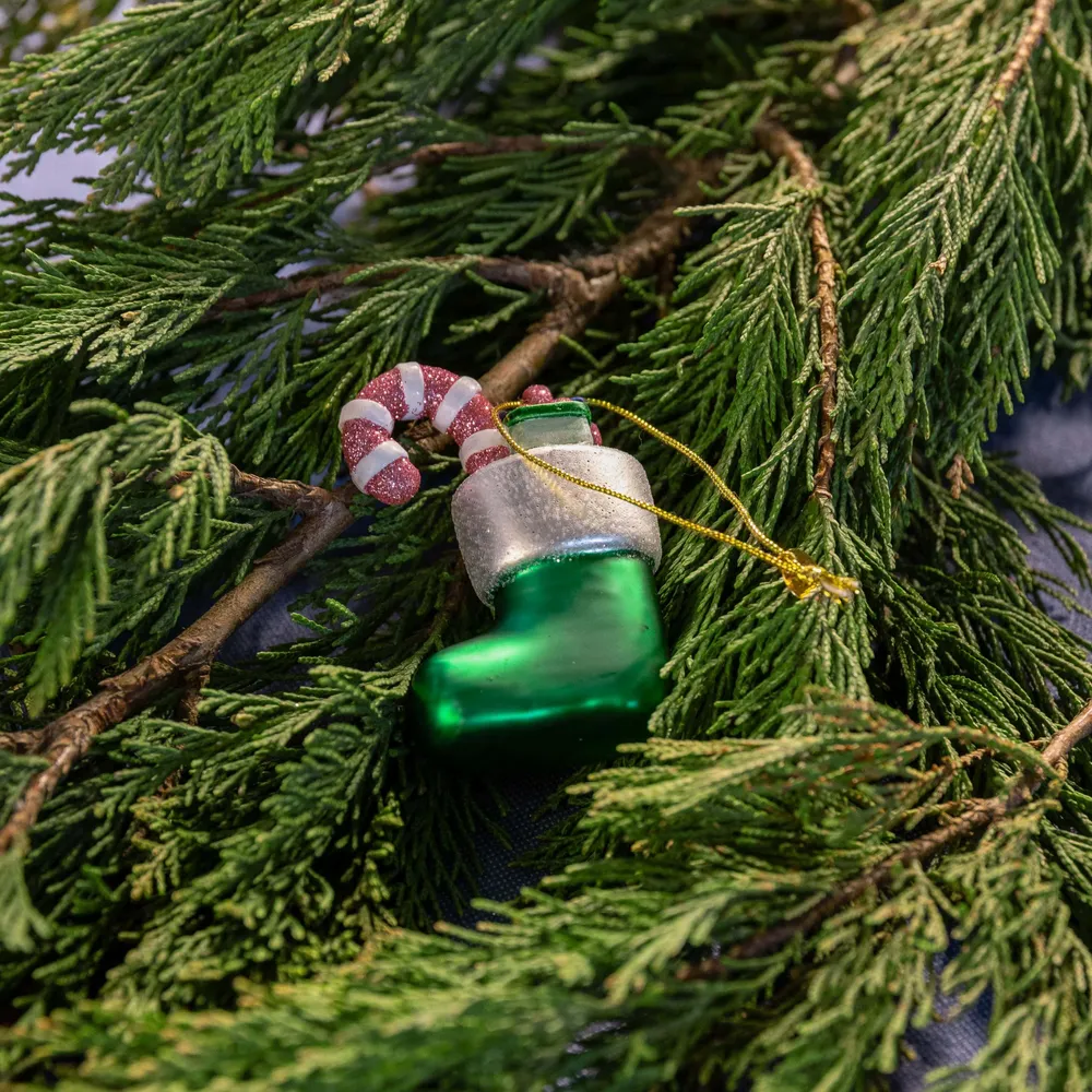 Guirlandes et boules de Noël - Chaussette de Noël décorative - &KLEVERING