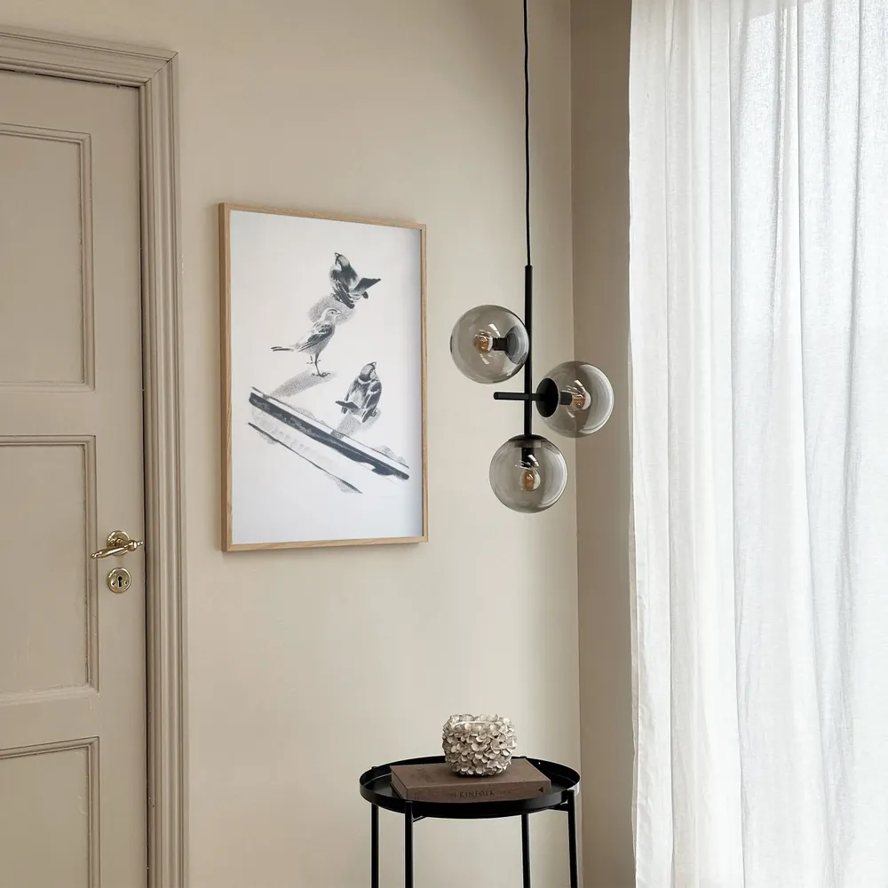 Suspensions - Pendentif Como noir - DYBERG LARSEN