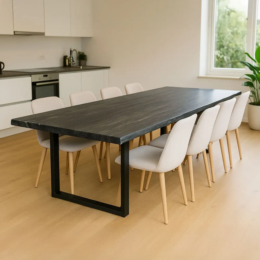 Tables Salle à Manger - Plateaux de table en bois pétrifié - XYLEIA PETRIFIED WOOD
