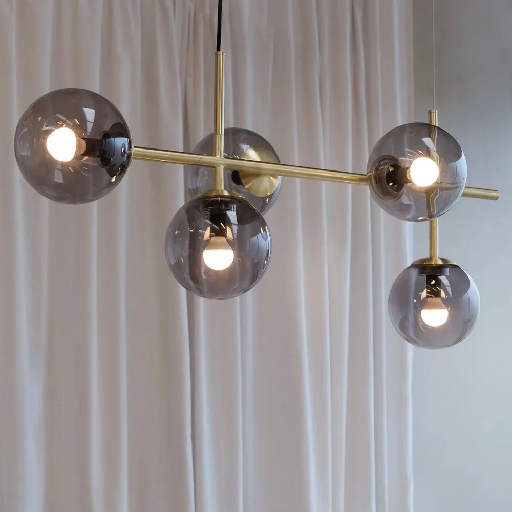 Suspensions - Pendentif de table Como Long en laiton - DYBERG LARSEN