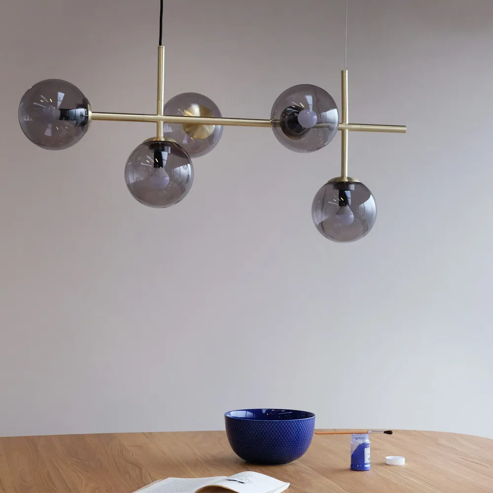 Suspensions - Pendentif de table Como Long en laiton - DYBERG LARSEN