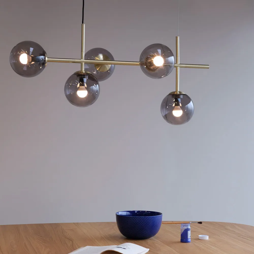 Suspensions - Pendentif de table Como Long en laiton - DYBERG LARSEN