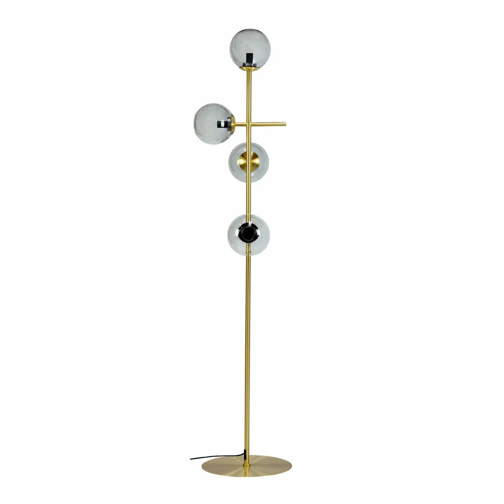 Lampadaires - Lampadaire Como smoke/ laiton - DYBERG LARSEN