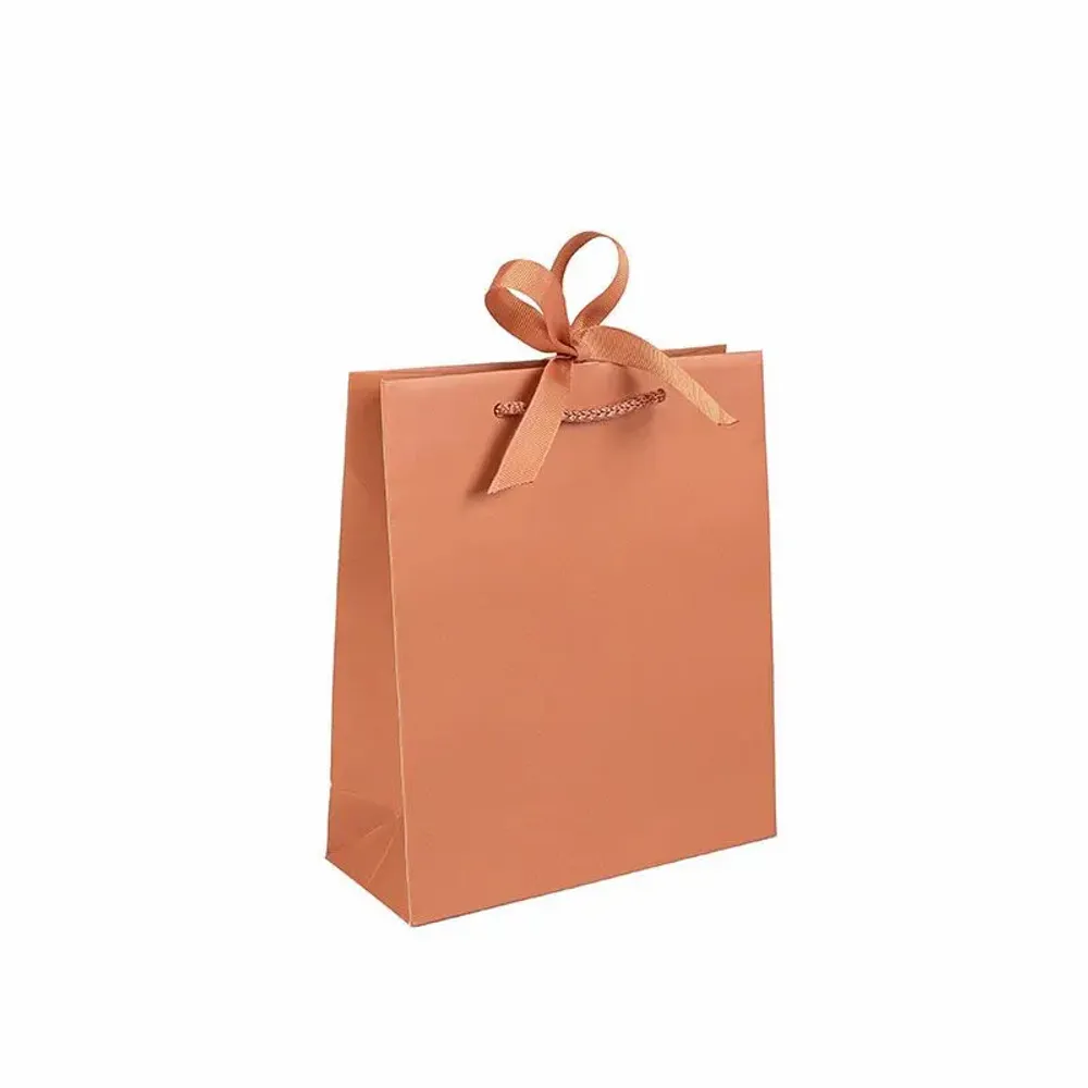 Cadeaux - Sac papier satiné, ruban gros grain - LAVAL 1878