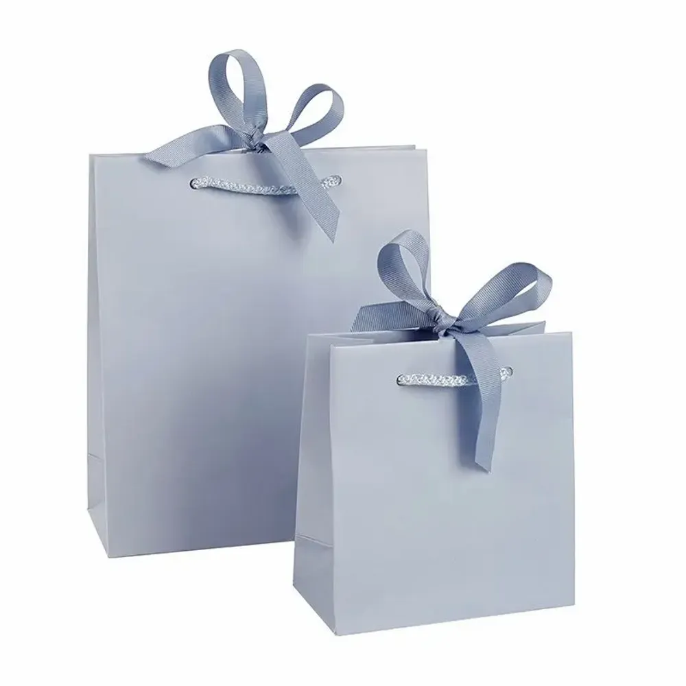 Cadeaux - Sac papier satiné, ruban gros grain - LAVAL 1878