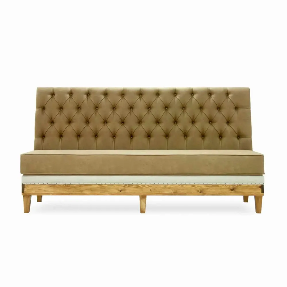 Benches for hospitalities & contracts - Regento Bench  |Bench tufted - CREARTE COLLECTIONS