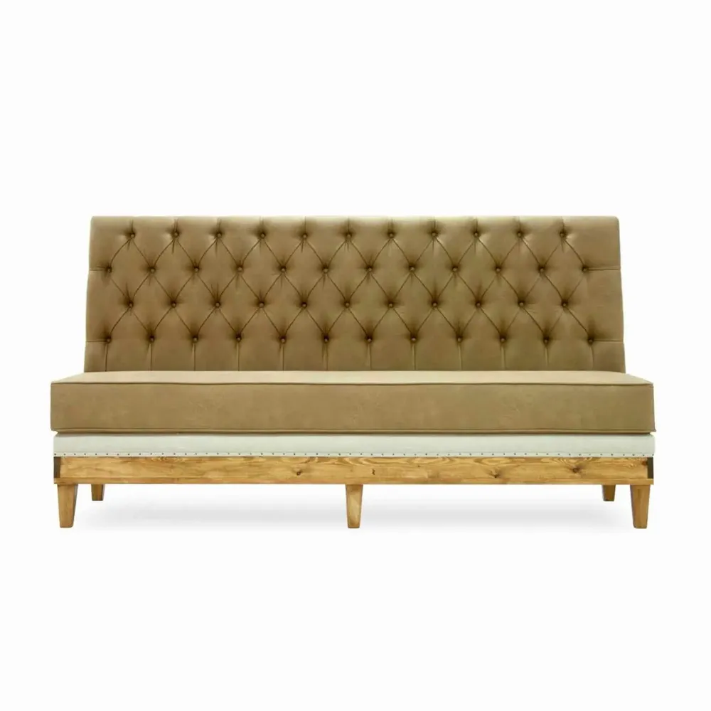 Banquettes pour collectivités - Regento Bench | Banc capitonné - CREARTE COLLECTIONS