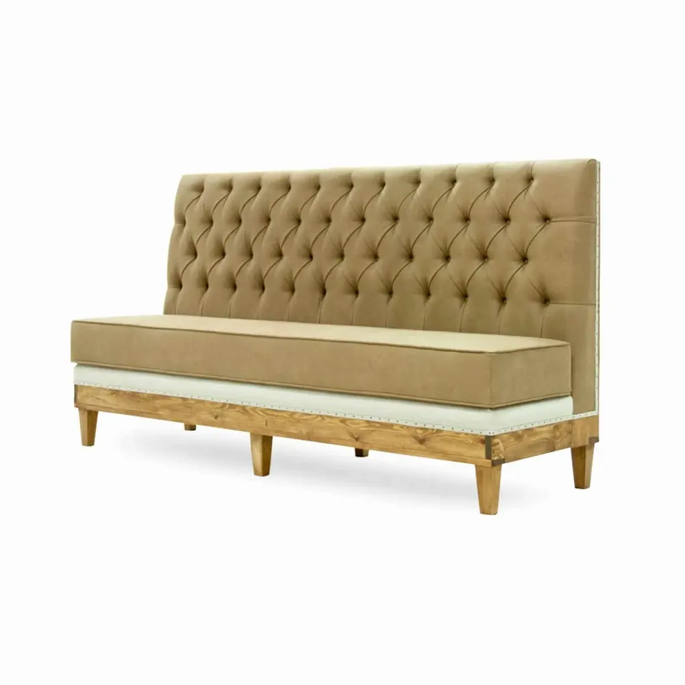Benches for hospitalities & contracts - Regento Bench  |Bench tufted - CREARTE COLLECTIONS