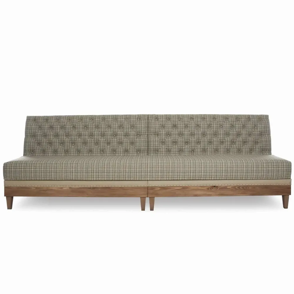Benches for hospitalities & contracts - Regento Bench  |Bench tufted - CREARTE COLLECTIONS