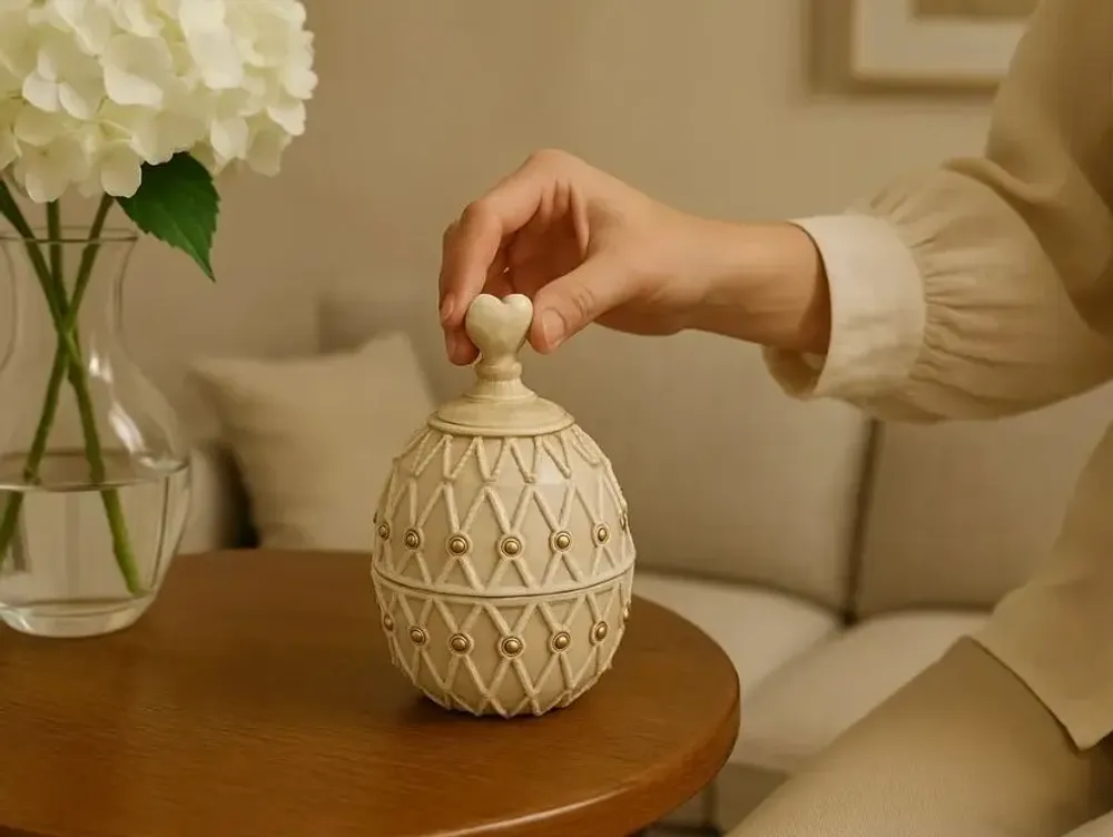 Bijoux - Bougie Royale Keepsake Egg - 3 GRACE BOUGIE