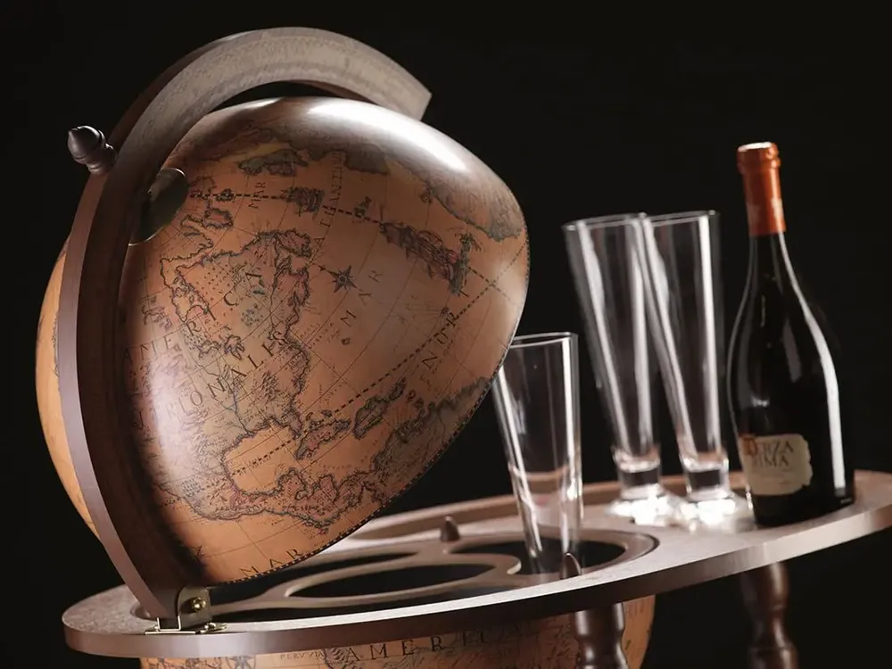 Restaurant trolleys - Zoffoli Bar Globe Giasone d.40cm - ZOFFOLI MAPPAMONDI