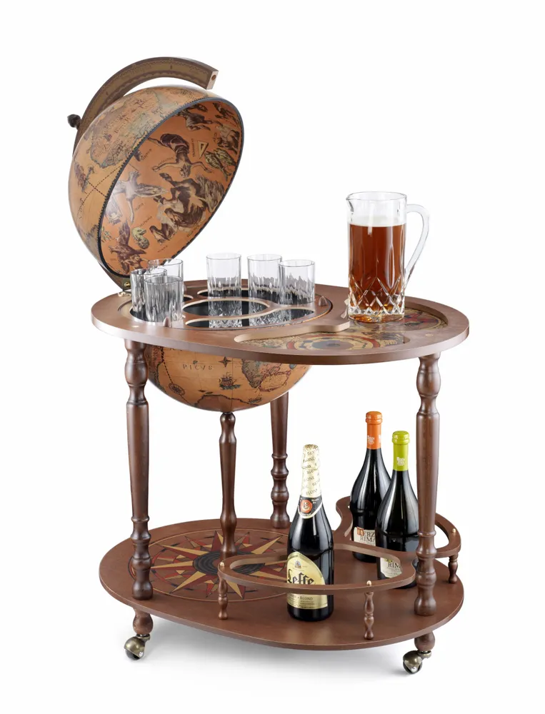 Restaurant trolleys - Zoffoli Bar Globe Giasone d.40cm - ZOFFOLI MAPPAMONDI