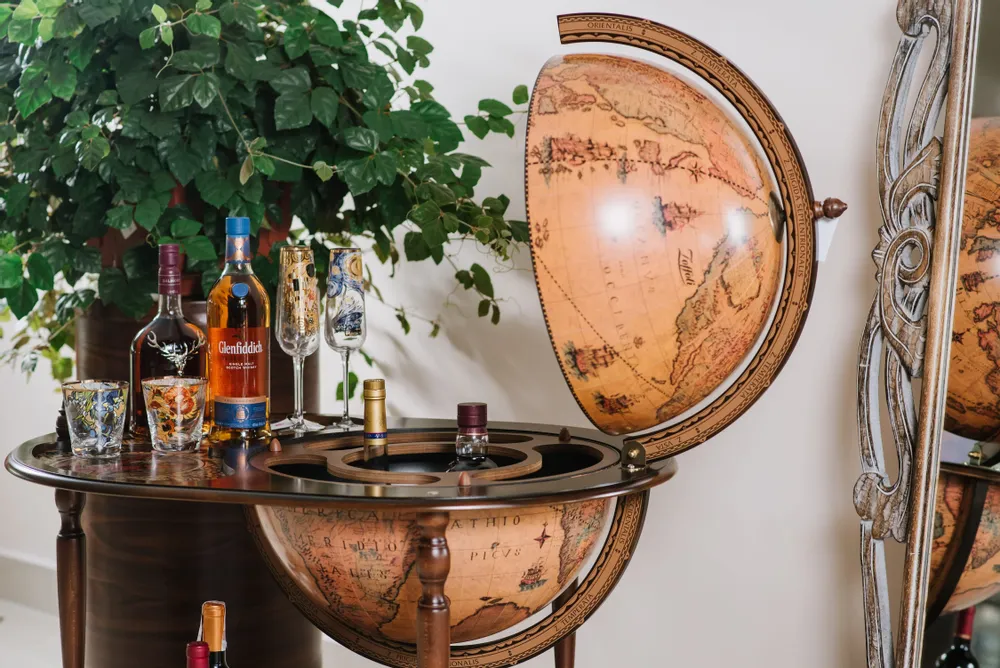Chariots pour restaurants - Zoffoli Bar Globe Artemide d.50cm - ZOFFOLI MAPPAMONDI