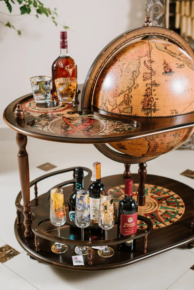 Chariots pour restaurants - Zoffoli Bar Globe Artemide d.50cm - ZOFFOLI MAPPAMONDI