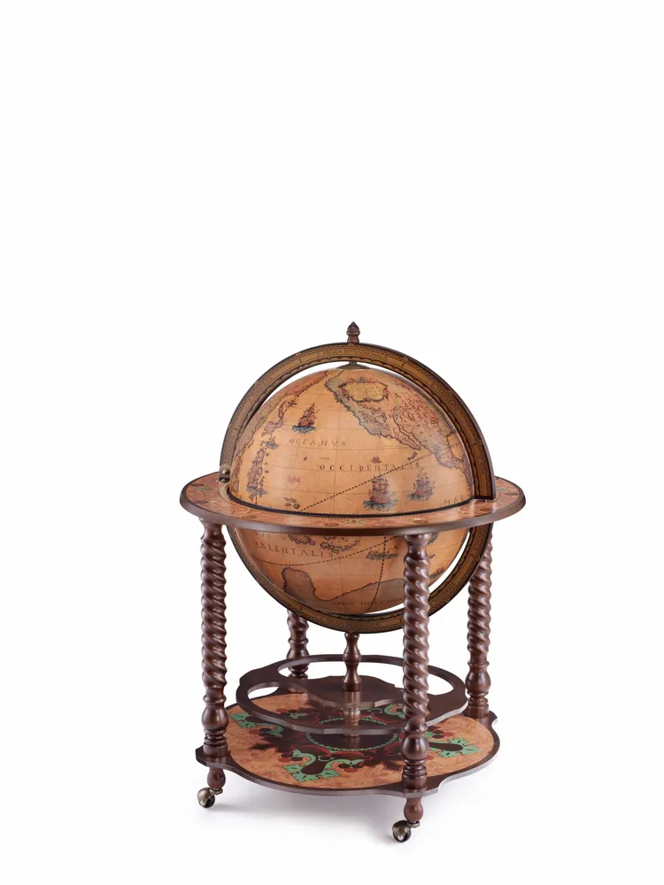 Chariots pour restaurants - Zoffoli Bar Globe Bacco d.50cm - ZOFFOLI MAPPAMONDI