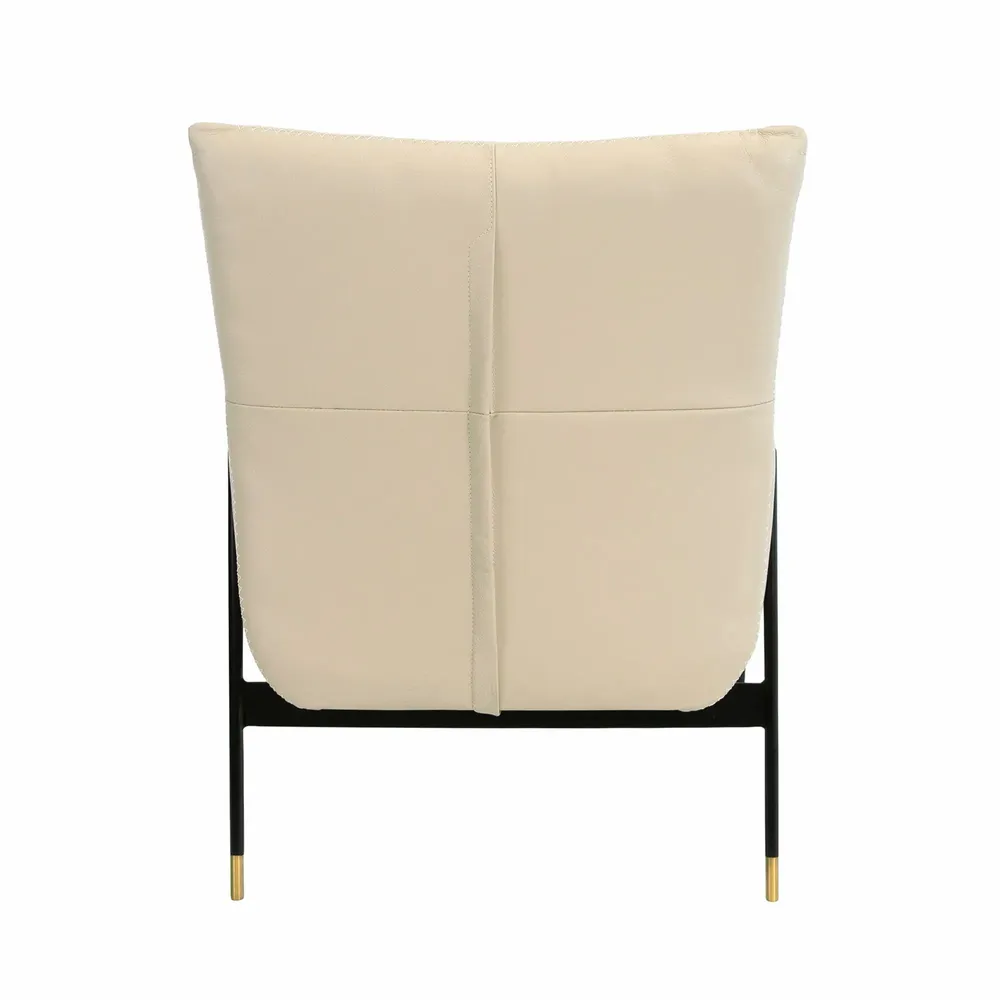 Armchairs - Upholstered armchair upholstered in grey cowhide leather - ANGEL CERDÁ