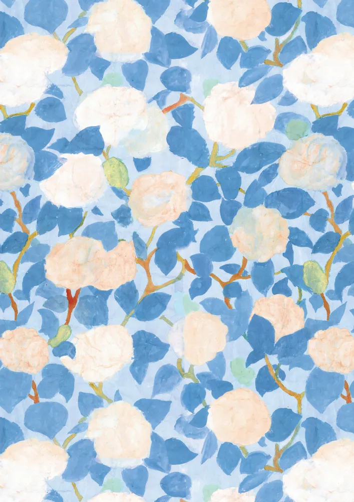 Papiers peints - Papier peint Quiberon - LUCIE ADLER / PRINT STUDIO
