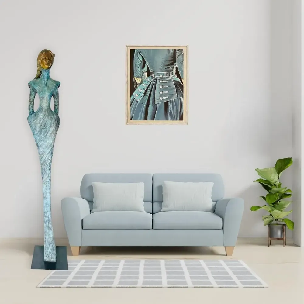 Sculptures, statuettes and miniatures - The NIGHT OF TIME bronze sculpture - LUSSOU-SCULPTEUR