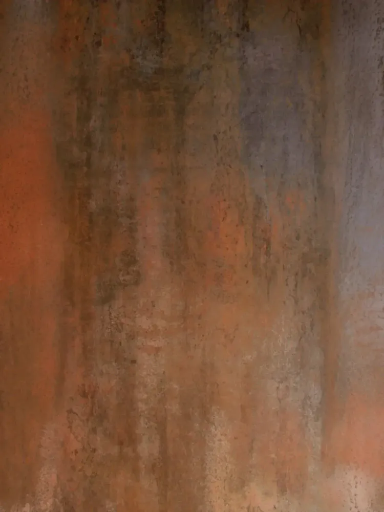 Platter and bowls - Deco Bowl – red copper - hammered - round - Unique - Finely crafted - MAISON ZOE