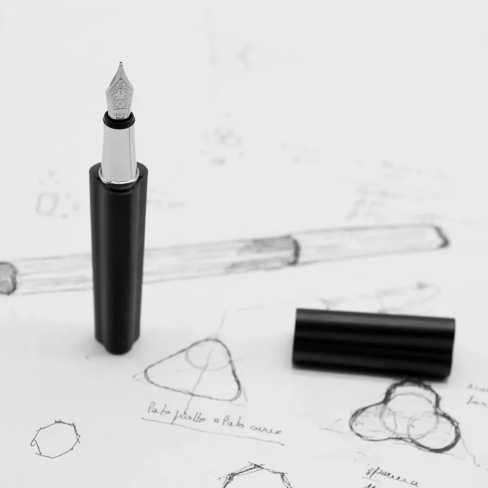 Papeterie bureau - CENTO3 stylo plume de poche - EGOUNDESIGN