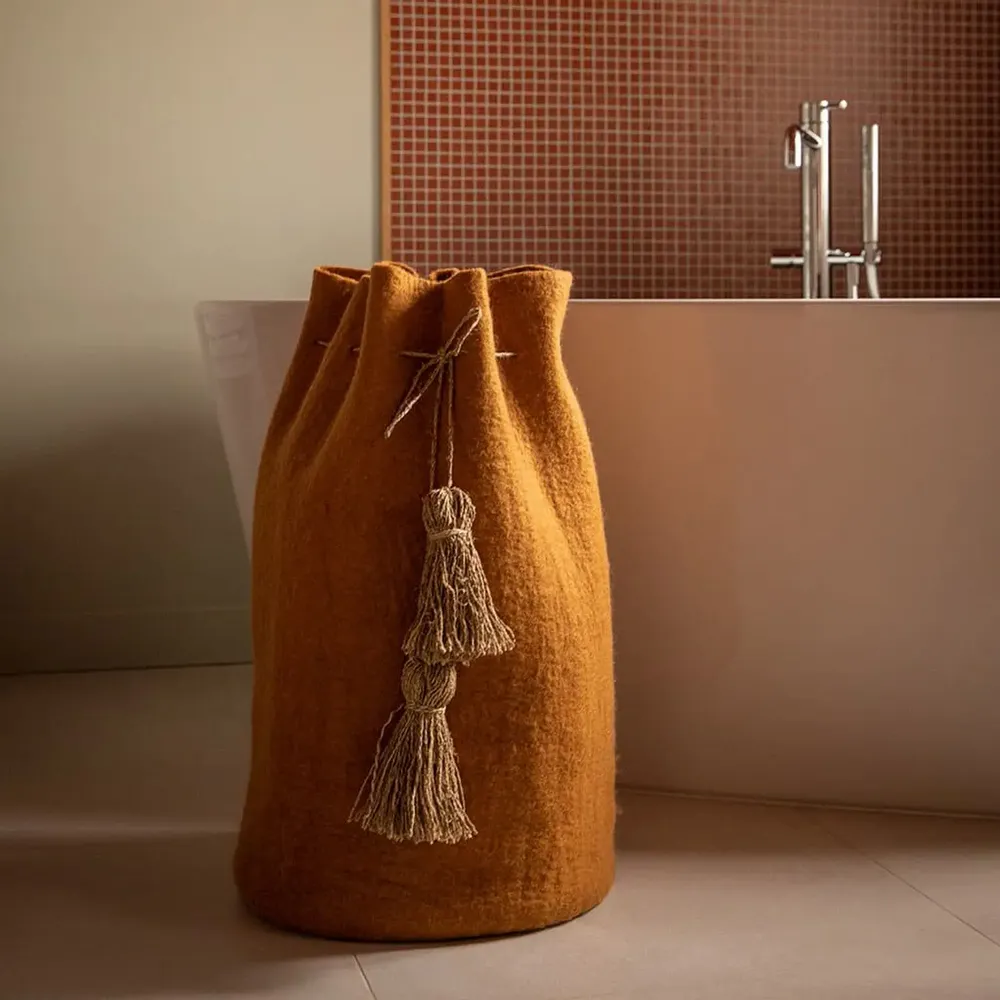 Objets de décoration - RANGEMENTS ARTISANAUX EN FEUTRE - MUSKHANE