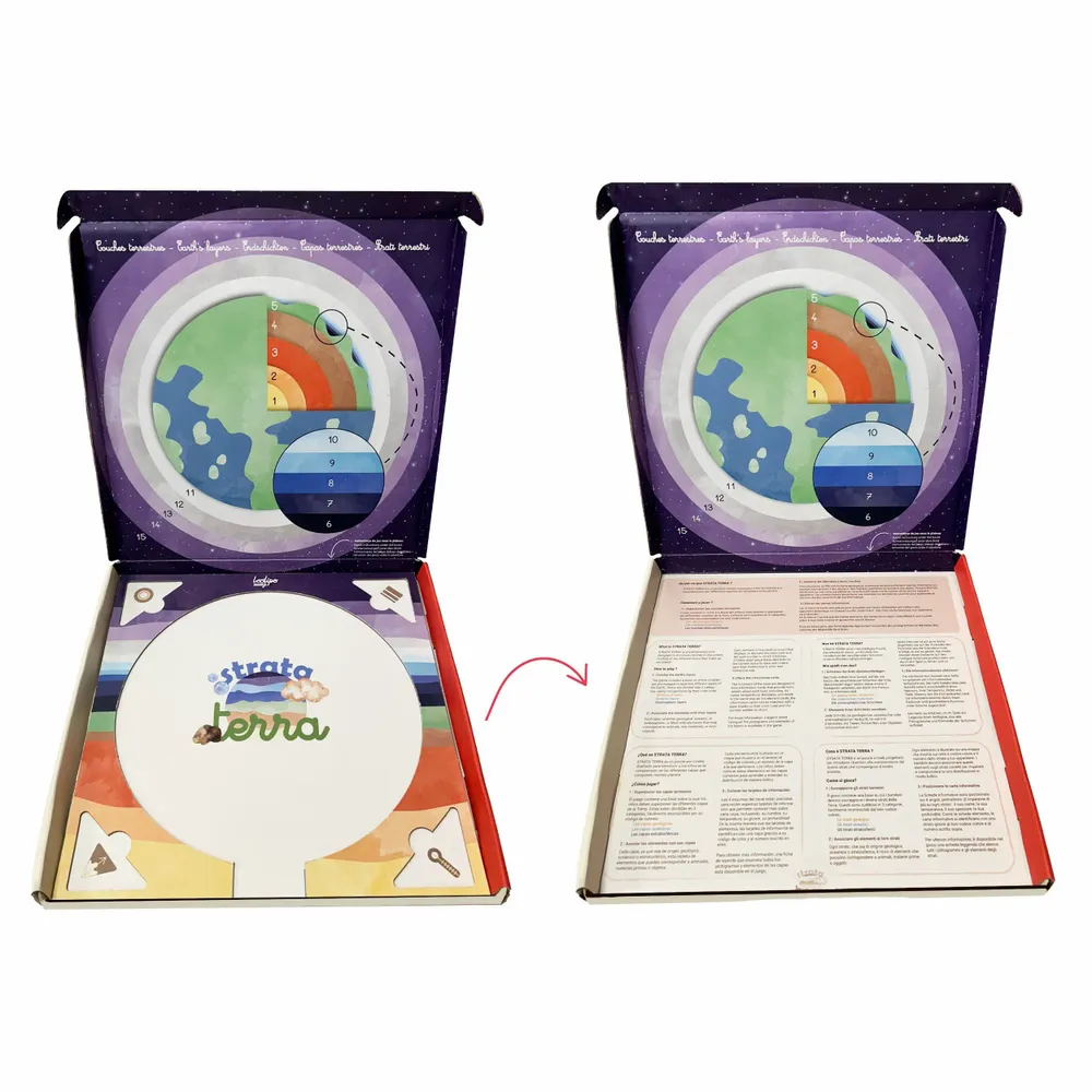 Children's games - MY TERRESTRIAL DIAPERS MODEL - STRATA TERRA - LOOLIPO